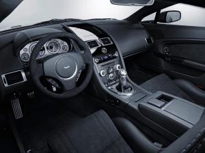 The interior of Aston Martin Vanquish