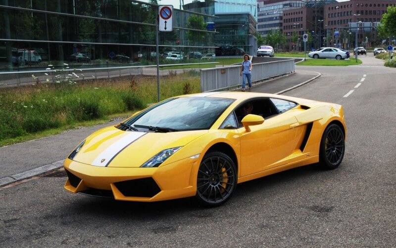 A picture of the Lamborghini Gallardo