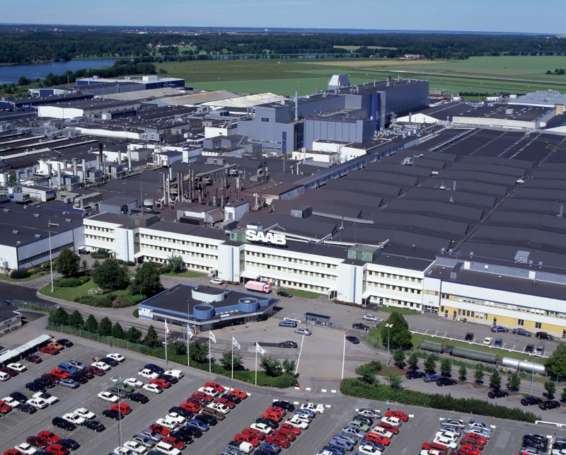 Saab factory