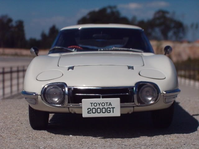 Front view of Toyota 2000 GT