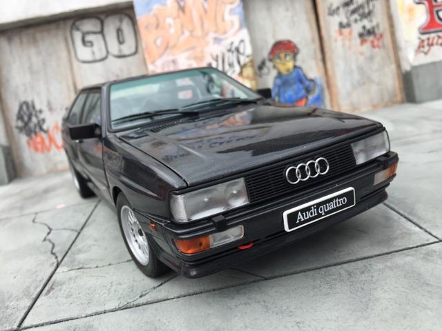 Audi quattro front view