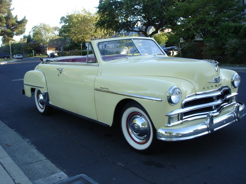 Plymouth convertible 1950s
