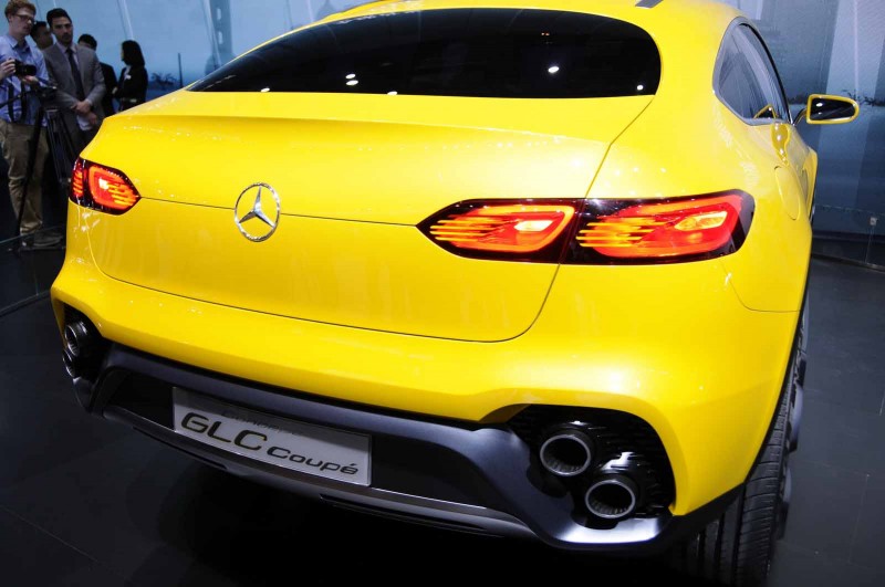 Mercedes Benz-GLC rear view