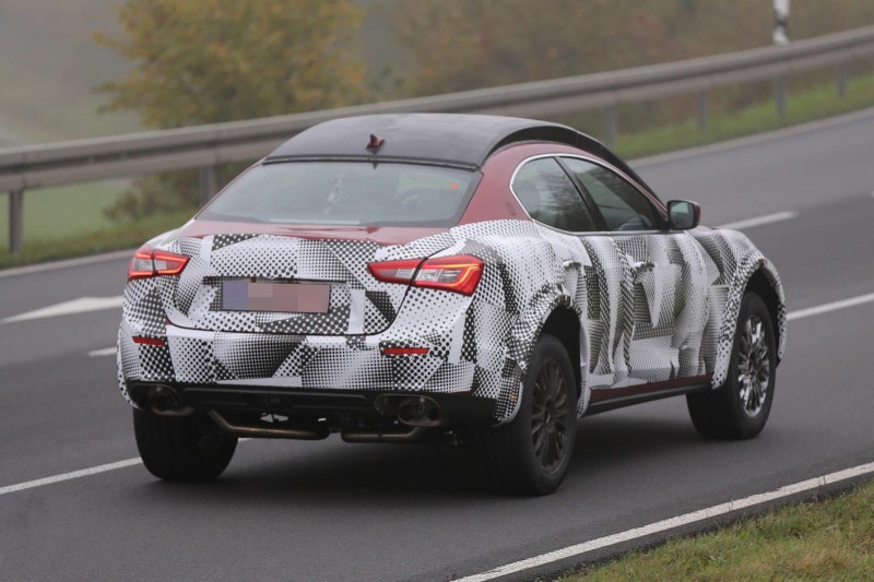 Maserati Levante rear view