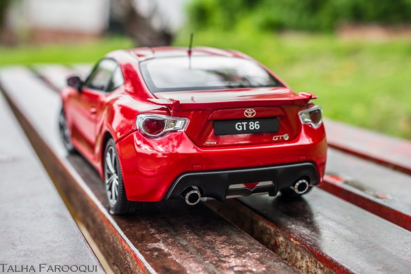 Toyota GT86 rear view