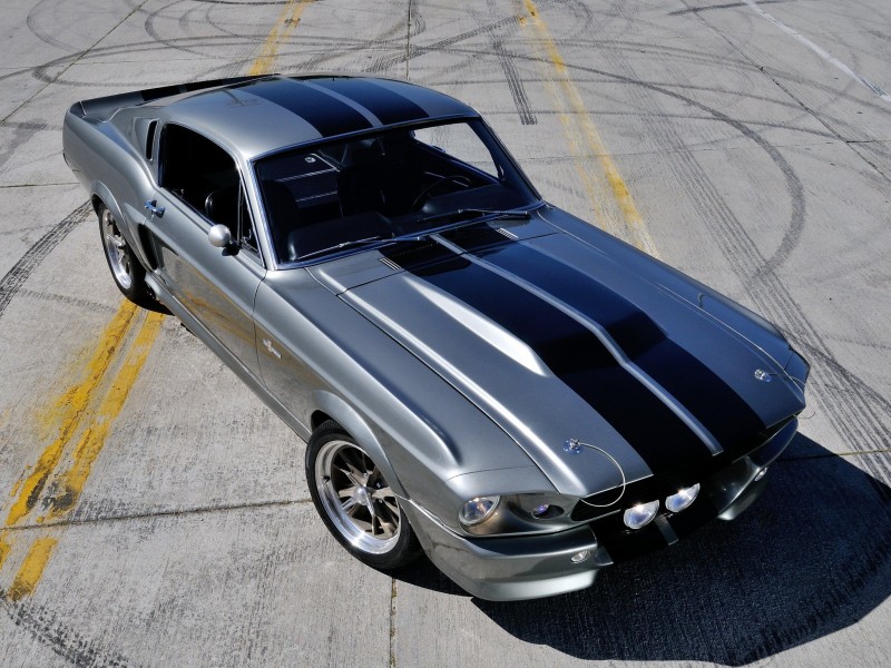 Ford Mustang Shelby top view