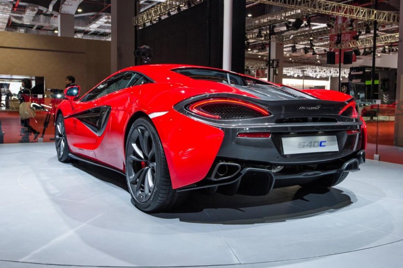 McLaren 540C rear view