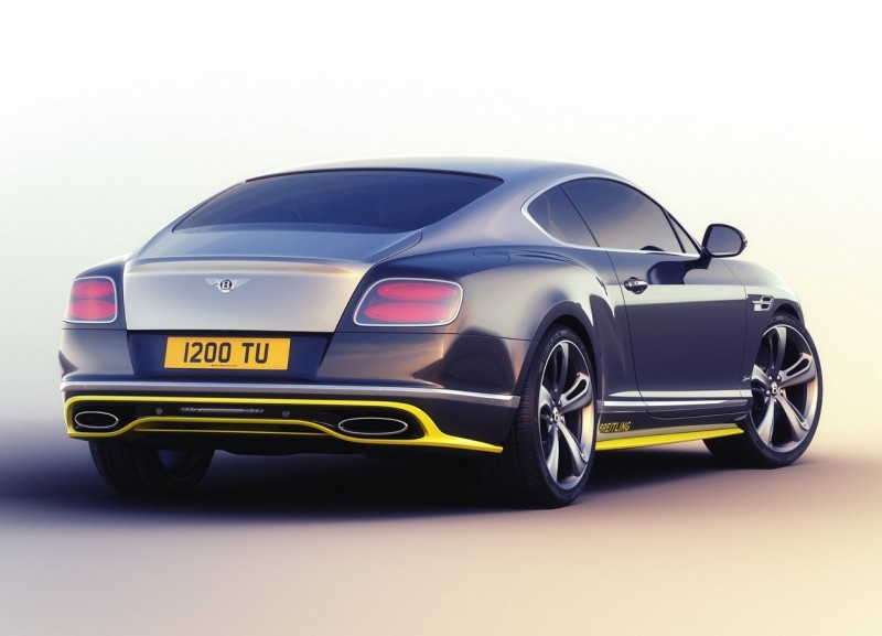 Bentley Continental GT Speed rear view