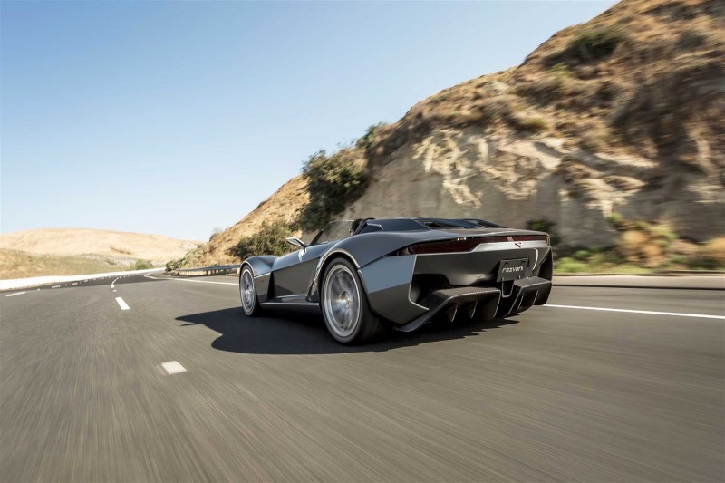 Rezvani Beast rear view