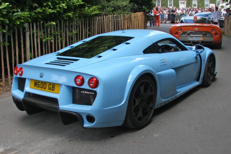 Noble M600 Back view 