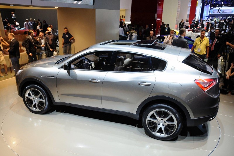 Maserati Levante side view