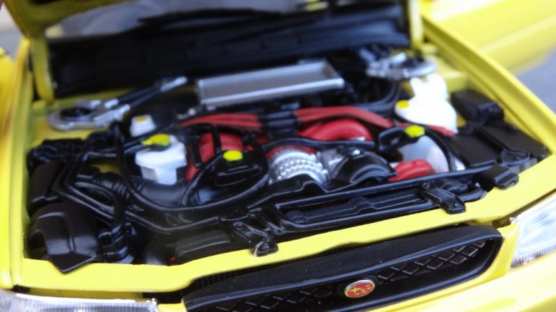 Subaru Impreza 22b WRX STI engine