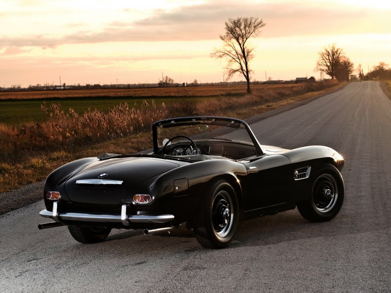 BMW 507 rear view