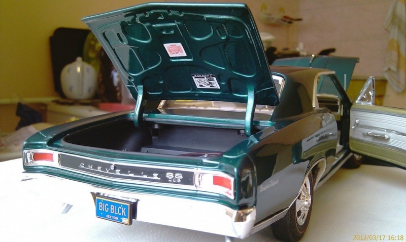Chevrolet Chevelle SS trunk