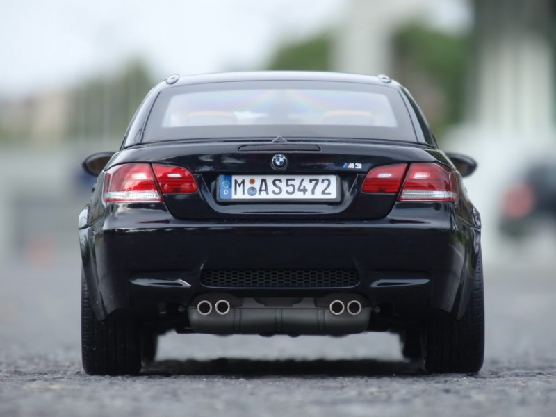 BMW M3 Convertible rear view