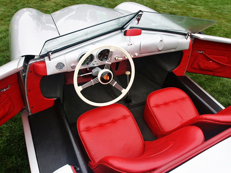 Porsche 356 Roadster No. 1 cabin