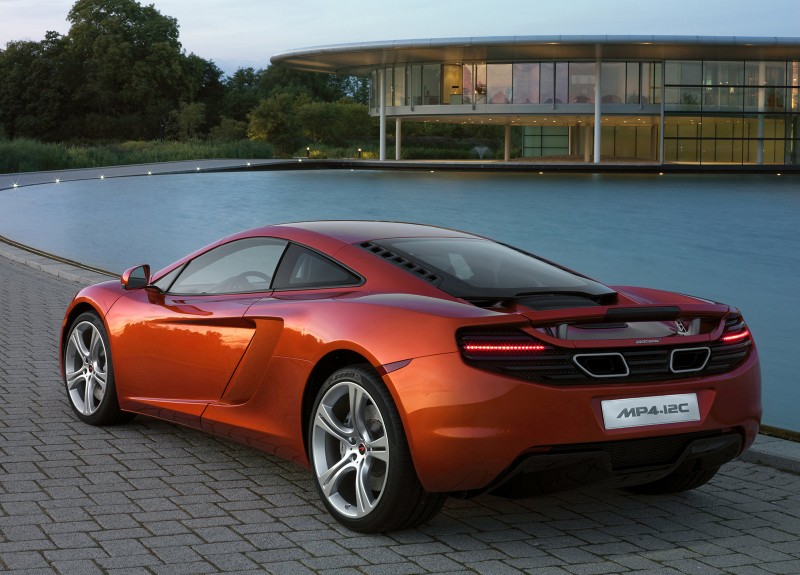 McLaren MP4-12C rear view