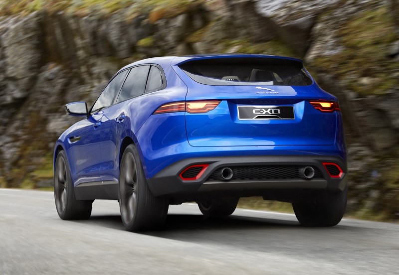 Jaguar F-Pace rear view