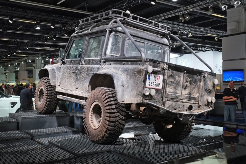 Land Rover Defender rear view