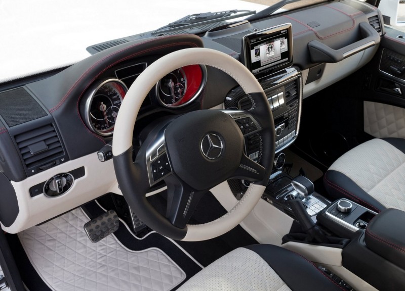 Mercedes-Benz G63 AMG 6x6 salon