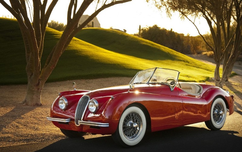 Jaguar XK120 car photo