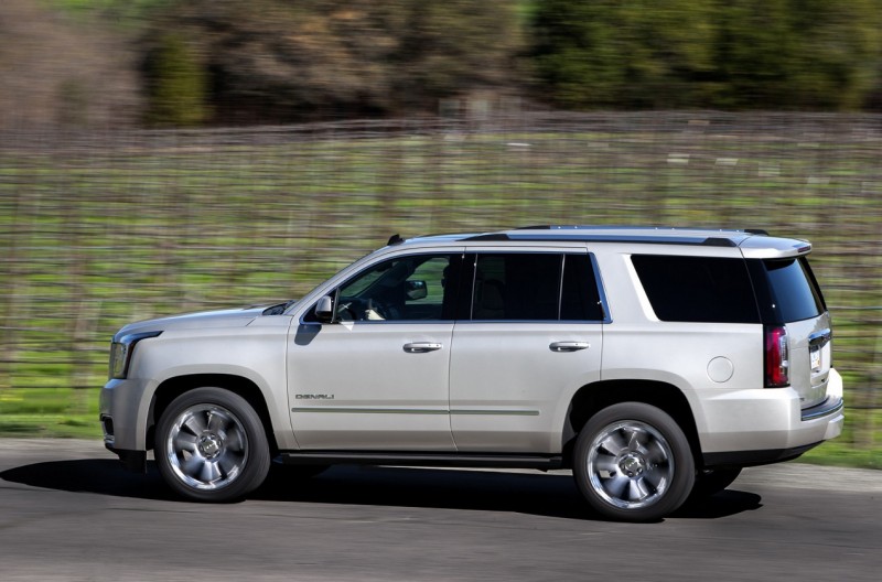 Side view of GMC Yukon Denali