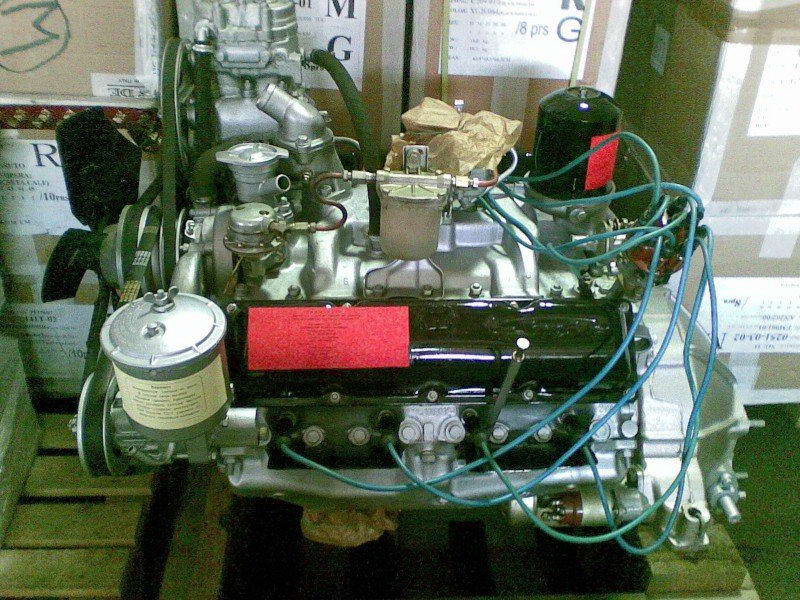 ZIL-130 engine