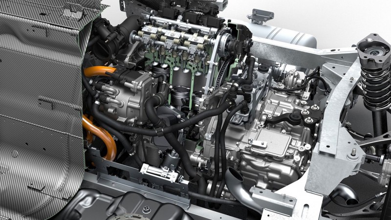 BMW i8 motor