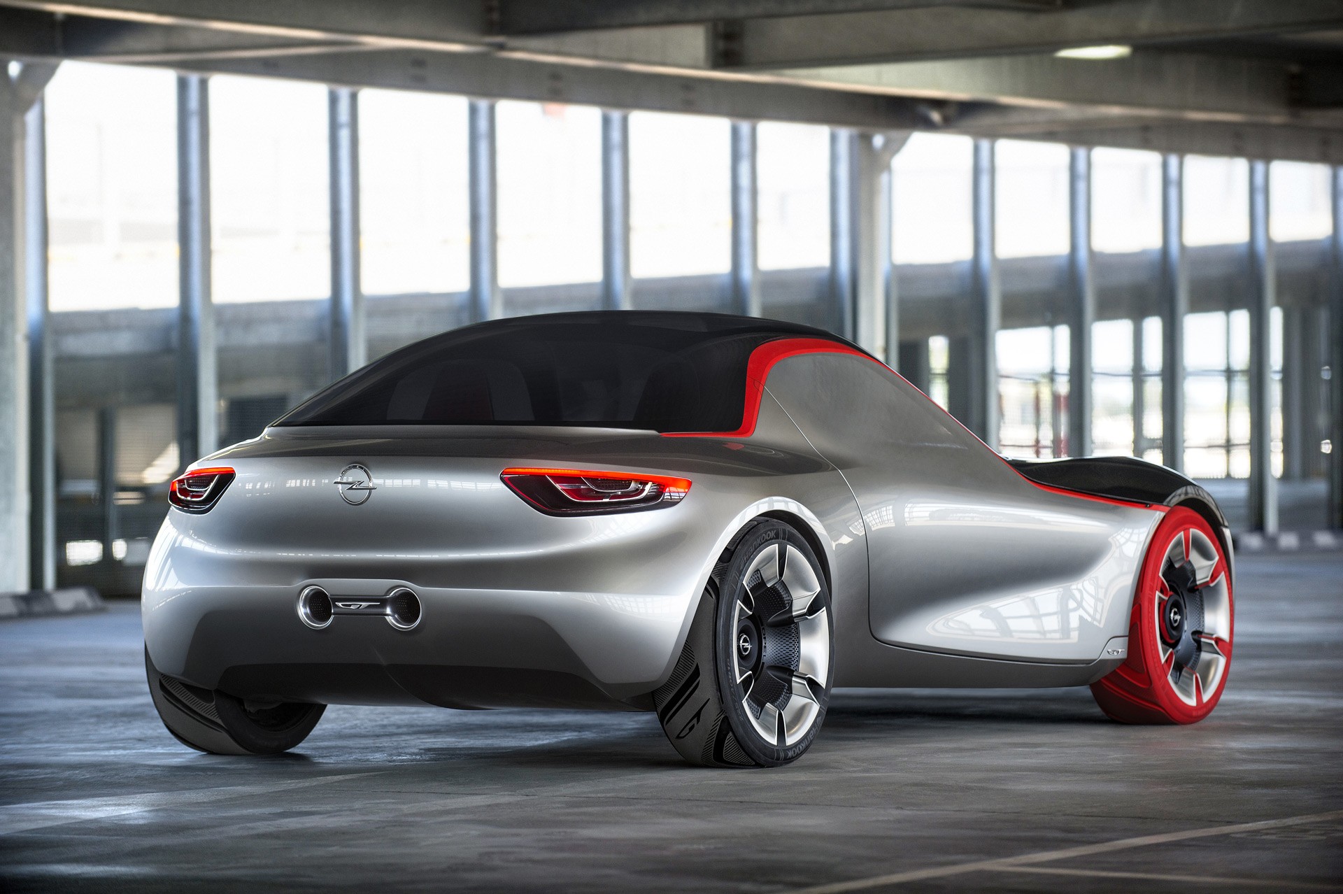 Opel GT Concept rear view