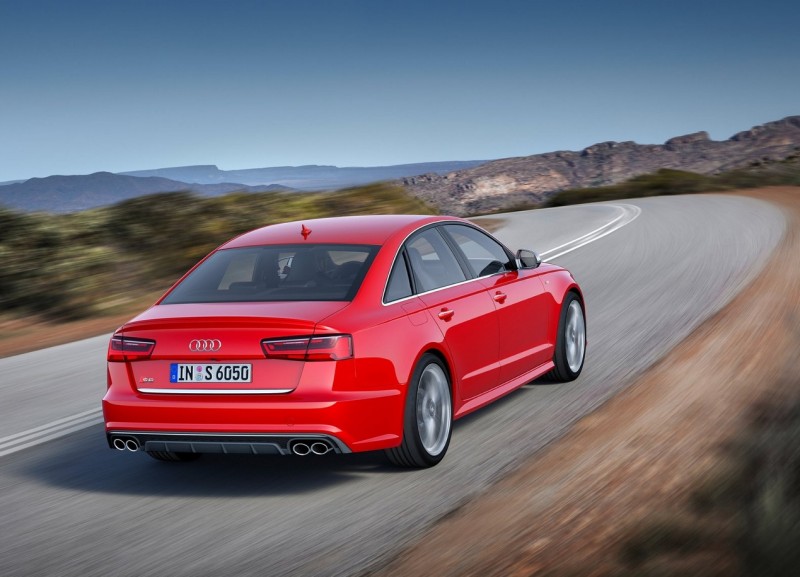 Audi S6 rear view