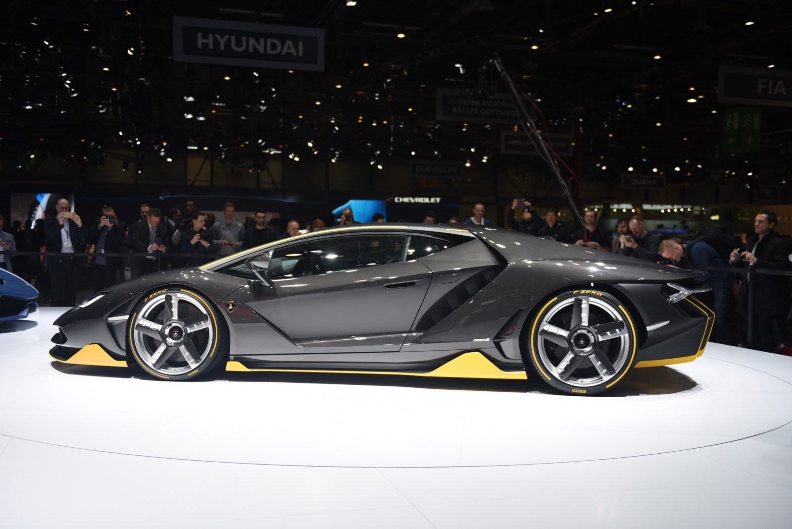 Photo of the Lamborghini Centenario