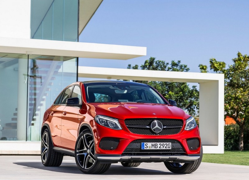 Mercedes-Benz GLE Coupe front view