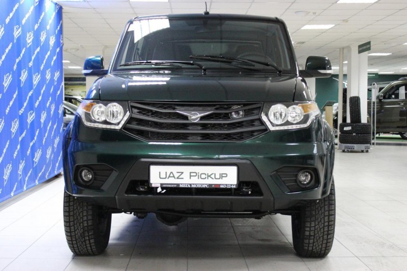 UAZ pickup front view