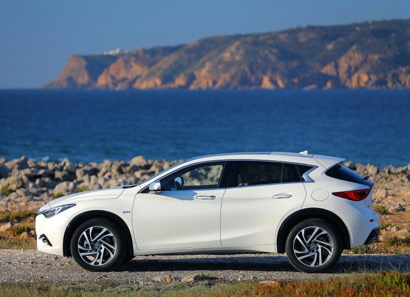 side view Infiniti Q30