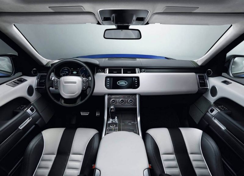 Land Rover Range Rover Sport SVR interior