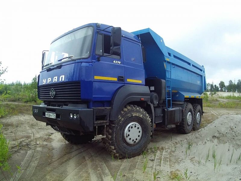 Ural-6370 dump truck