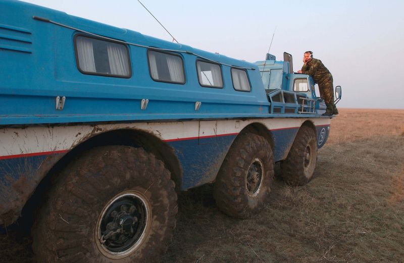 The ZIL-4906 all-terrain vehicle