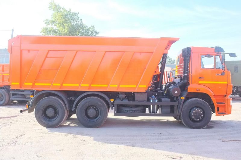 Side view KAMAZ-6520