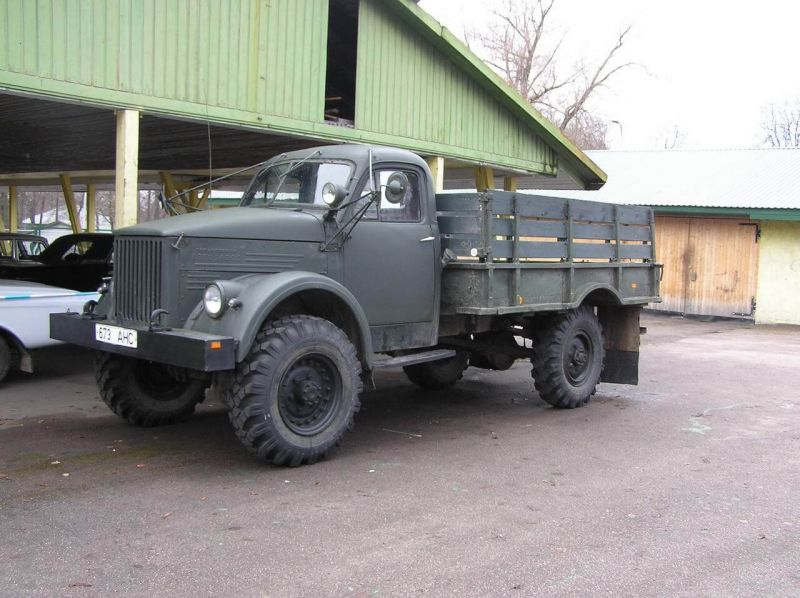 A GAZ-63 truck