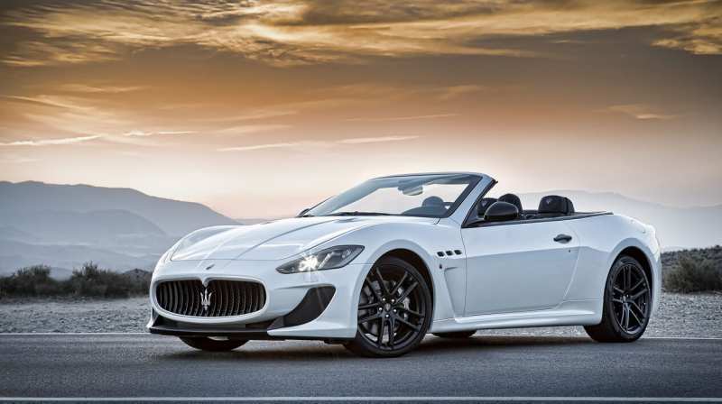 Maserati GranCabrio sports car