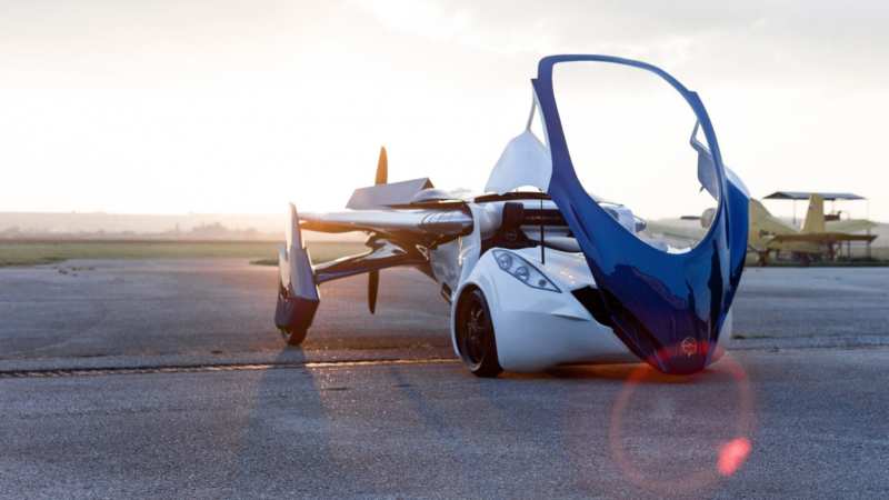 Flying car from AeroMobil