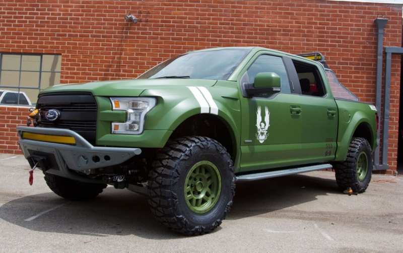 Common features of the Ford F-150 and halo 5