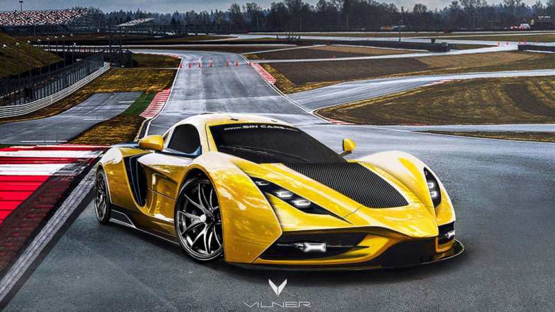 A major upgrade of the Sin R1 supercar