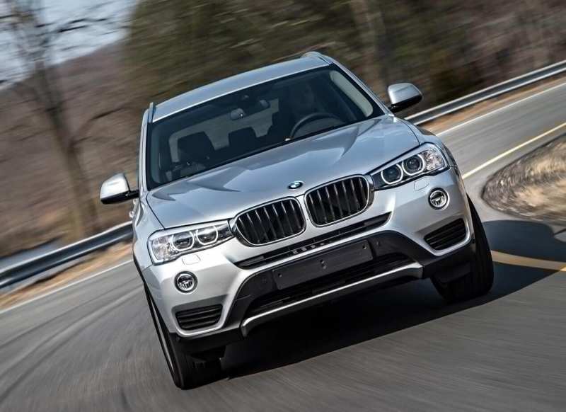 BMW X3 front view