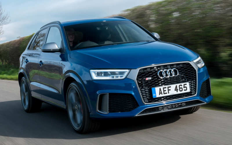 An Audi who could: The RS Q3 model became even more powerful