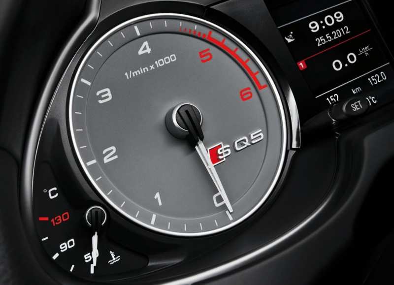 Audi SQ5 dashboard