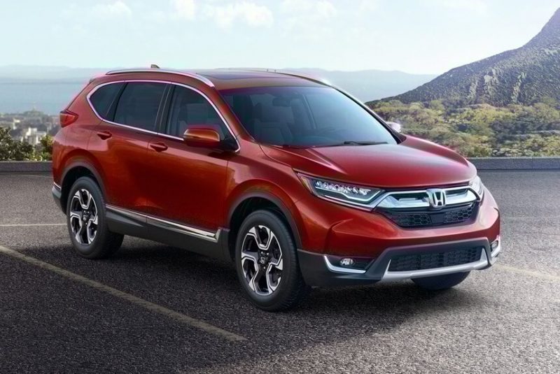 Honda CR-V fifth generation side view