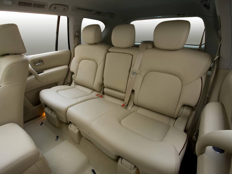 Nissan Patrol rear seats