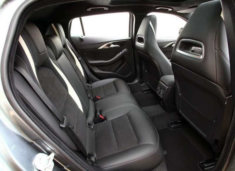 Interior of Infiniti Q30