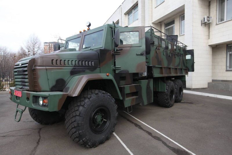 Armored car KrAZ-6322 